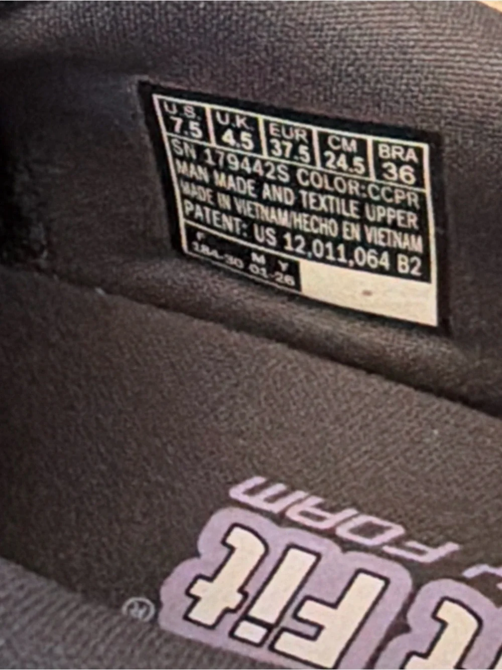 Skechers Women's Gray Sneakers with Purple Accents